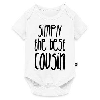Cousin Kusine Cousine Kusin Baby Bébé Birthday - Baby Premium short-sleeve bodysuit - white - Front