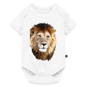 Grand Roi Lion - Body à manches courtes Premium Bébé - blanc - Devant