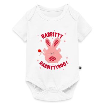 Magic rabbit - Baby Premium short-sleeve bodysuit - white - Front