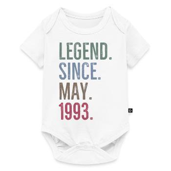 Légende depuis mai 1993 - Body à manches courtes Premium Bébé - blanc - Devant