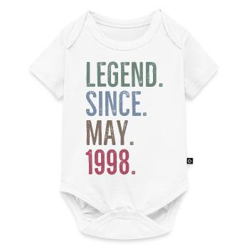 Legend Since May 1998 - Baby Premium short-sleeve bodysuit - white - Front