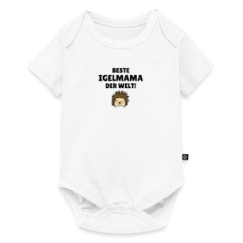 Beste Igelmama der Welt! - Baby Premium Kurzarmbody - Weiß - Vorne