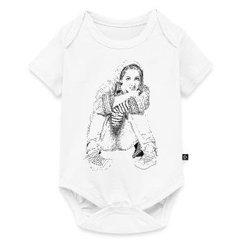 keep calm - Baby Premium short-sleeve bodysuit - white - Front