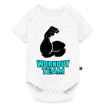 Workout Team 02 - Baby Premium short-sleeve bodysuit - white - Front