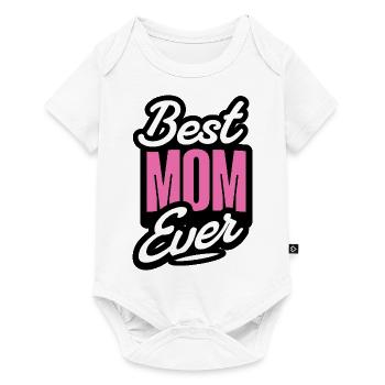 Best Mom Ever - Baby Premium short-sleeve bodysuit - white - Front