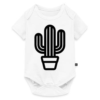 Cactus - Baby Premium short-sleeve bodysuit - white - Front