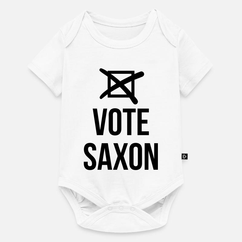 Vote Saxon - Body à manches courtes Premium Bébé - blanc