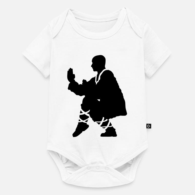 Kung fu Shaolin - Body à manches courtes Premium Bébé - blanc