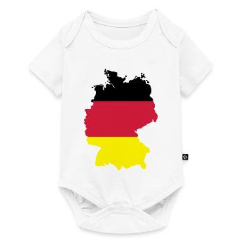 Germany - Baby Premium short-sleeve bodysuit - white - Front