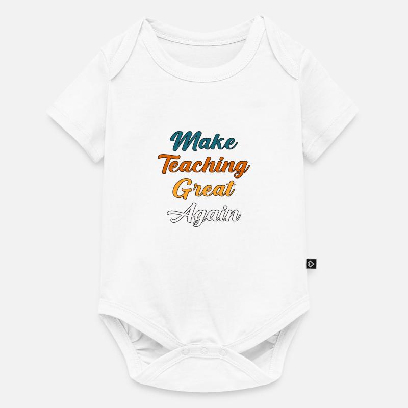 Inspirez un enseignement de qualité - Body à manches courtes Premium Bébé - blanc