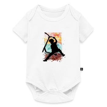 trottinette freestyle - Body à manches courtes Premium Bébé - blanc - Devant