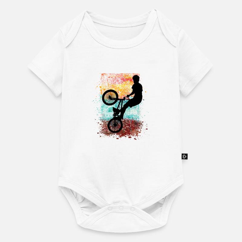 BMX - Body à manches courtes Premium Bébé - blanc
