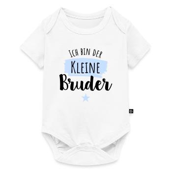 Ich binder Kleine Bruder - Baby Premium Kurzarmbody - Weiß - Vorne