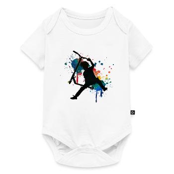 freestyle scooter - Baby Premium short-sleeve bodysuit - white - Front