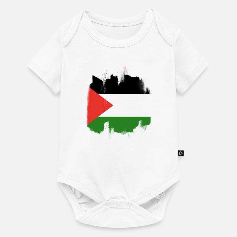 Palestine - Body à manches courtes Premium Bébé - blanc