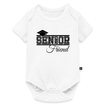 Ami senior 2023 fier ami de diplômé - Body à manches courtes Premium Bébé - blanc - Devant