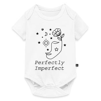 Perfectly imperfect - Baby Premium short-sleeve bodysuit - white - Front