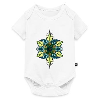 Ornament - Baby Premium Kurzarmbody - Weiß - Vorne