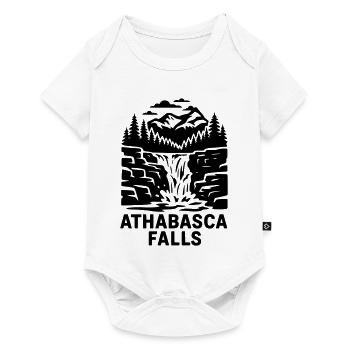Athabasca Falls - Baby Premium short-sleeve bodysuit - white - Front