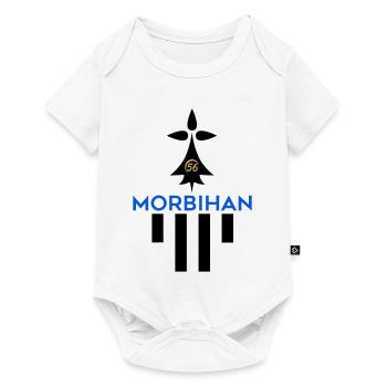 Morbihan 56 logo - Baby Premium short-sleeve bodysuit - white - Front