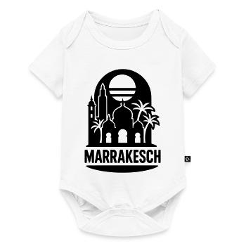 Marrakech Silhouette - Body à manches courtes Premium Bébé - blanc - Devant