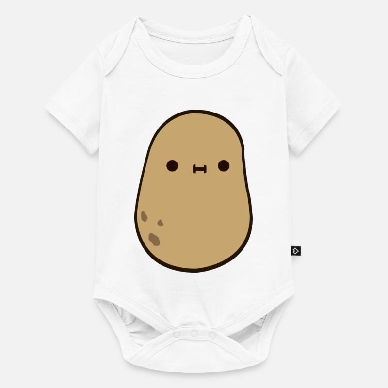 Patate - Body à manches courtes Premium Bébé - blanc