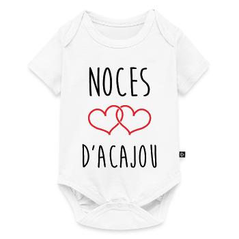 Mahogany Wedding 27 Years - Baby Premium short-sleeve bodysuit - white - Front