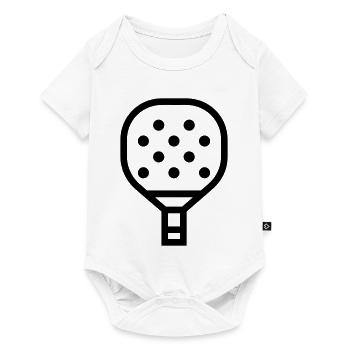 padel - Body à manches courtes Premium Bébé - blanc - Devant