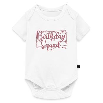 Birthday Squad Matching Group Birthday Party Gift - Baby Premium short-sleeve bodysuit - white - Front