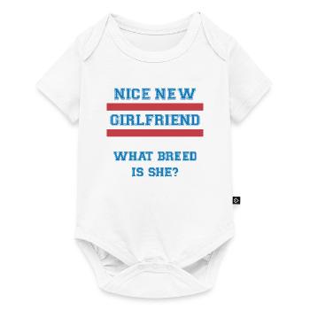 Freundin Zitat - Baby Premium Kurzarmbody - Weiß - Vorne