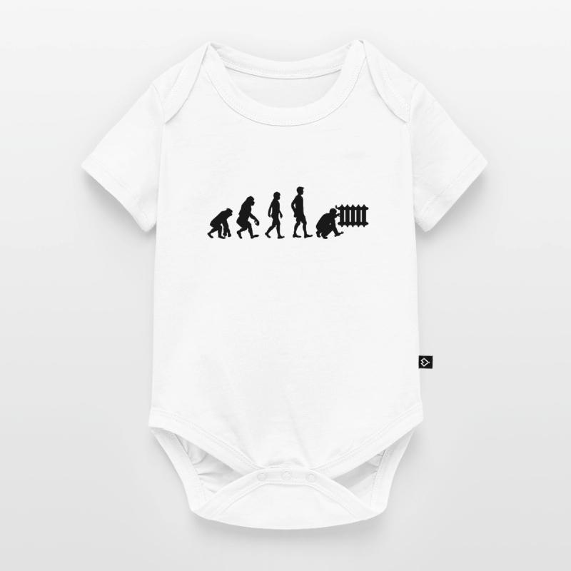 Heating construction heating engineer heating gift Baby Premium short-sleeve bodysuit