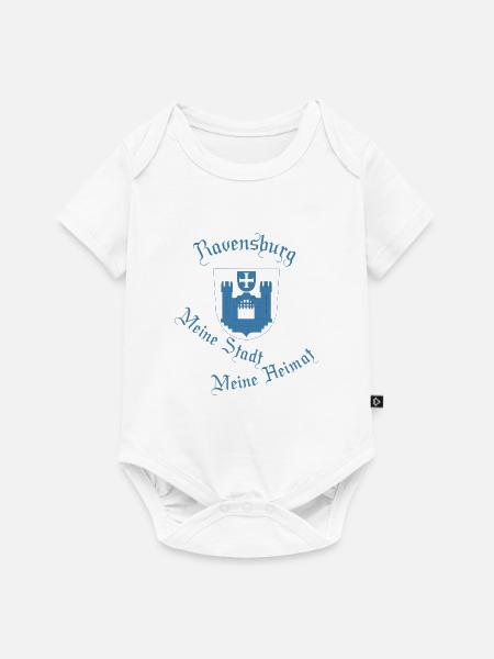 Ravensburg Rutenfest - Baby Premium Kurzarmbody - Weiß
