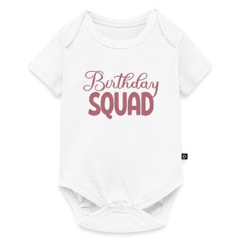Birthday Squad Matching Group Birthday Party Gift - Baby Premium short-sleeve bodysuit - white - Front