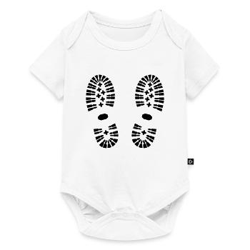 Footprints, hiking (super cheap) - Body à manches courtes Premium Bébé - blanc - Devant