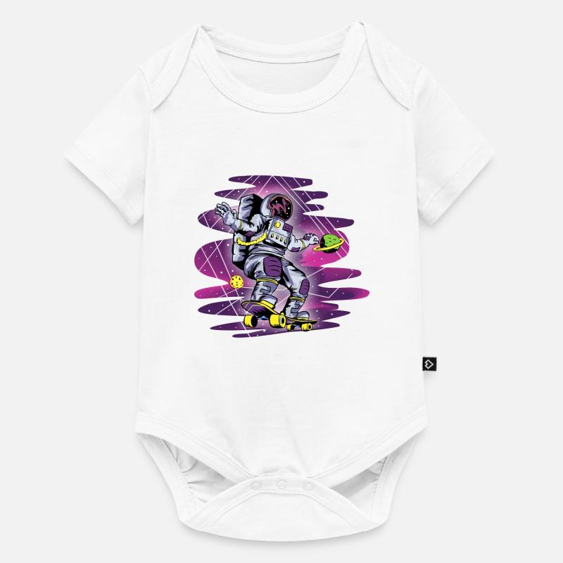Astronaute - Body à manches courtes Premium Bébé - blanc