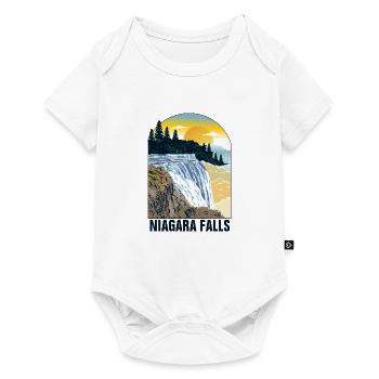 niagara falls - Baby Premium short-sleeve bodysuit - white - Front