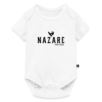 Nazare Surfer Portugal - Baby Premium short-sleeve bodysuit - white - Front
