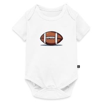 Football américain Peau de porc USA Sports - Body à manches courtes Premium Bébé - blanc - Devant