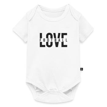 LOVE FOOTBALL USA Football américain - Body à manches courtes Premium Bébé - blanc - Devant