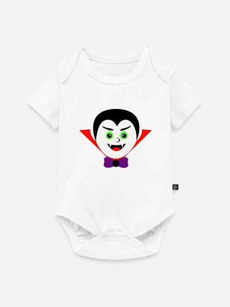 Vampire - Baby Premium Kurzarmbody - Weiß
