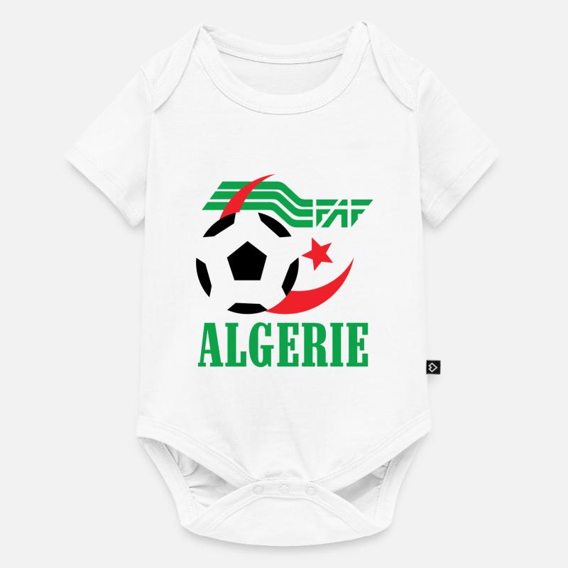 Algérie - Body à manches courtes Premium Bébé - blanc