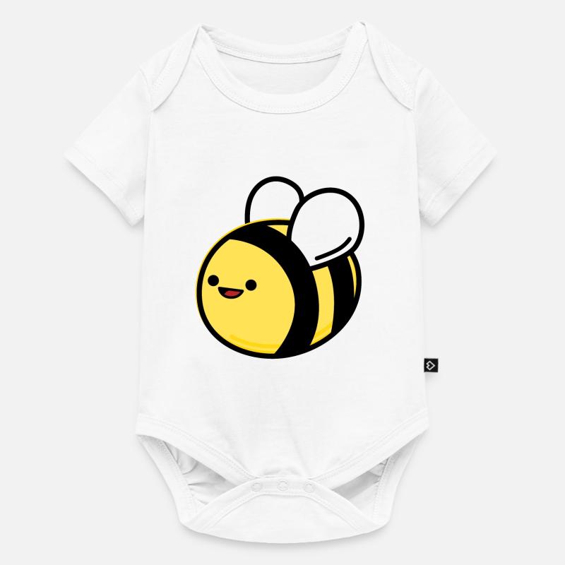 Abeille - Body à manches courtes Premium Bébé - blanc