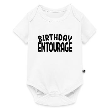 Birthday Entourage Matching Group Birthday Party - Baby Premium short-sleeve bodysuit - white - Front