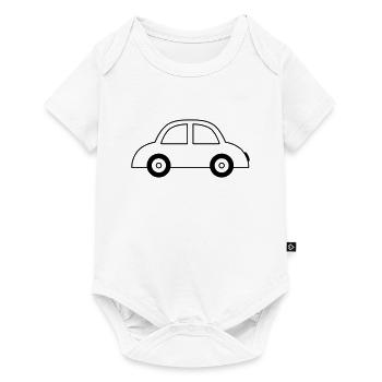 Voiture - Body à manches courtes Premium Bébé - blanc - Devant