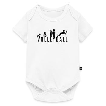 volleyball - Baby Premium short-sleeve bodysuit - white - Front
