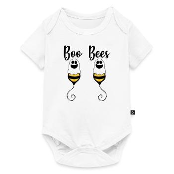 Abeilles abeilles - Body à manches courtes Premium Bébé - blanc - Devant