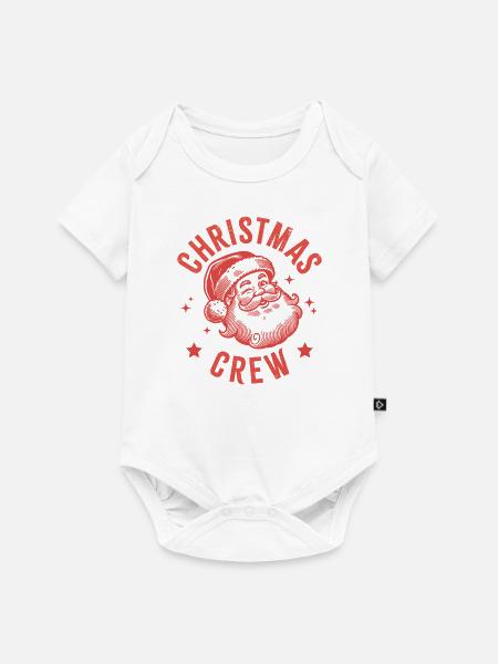 Weihnachtsmann-Crew - Baby Premium Kurzarmbody - Weiß