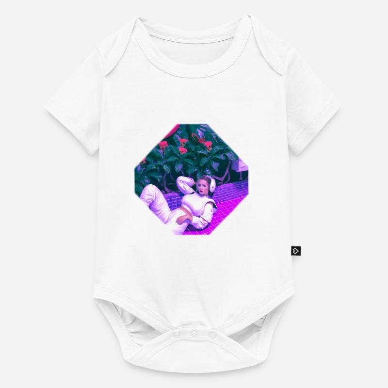 Astronaute - Body à manches courtes Premium Bébé - blanc
