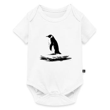 Majestic Penguin - Baby Premium short-sleeve bodysuit - white - Front