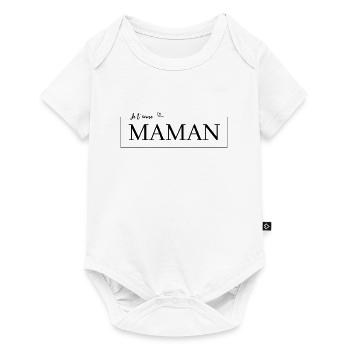 Je t’aime maman - Body à manches courtes Premium Bébé - blanc - Devant